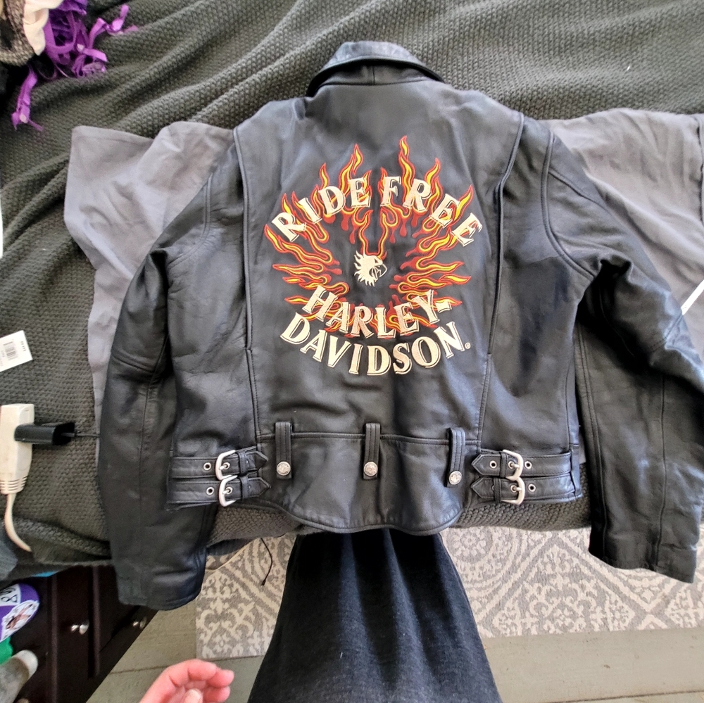 Harley-Davidson Black Leather Jacket